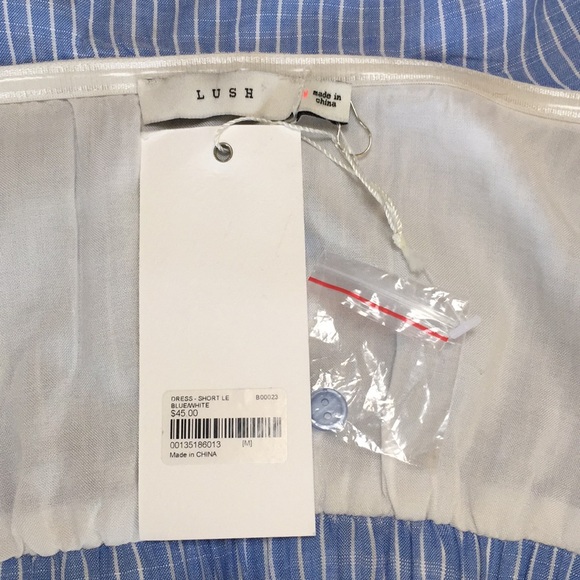 Lush strapless button down dress - Picture 6 of 6